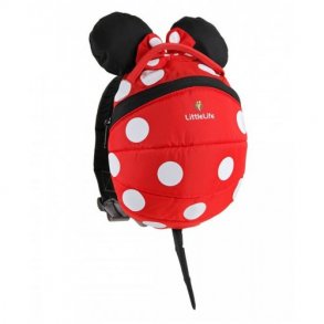 LittleLife Rygsk Minnie Mouse Mini Rd (1-3 r) 