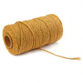 Bomuld Snor Snoet - 100m (Brun)