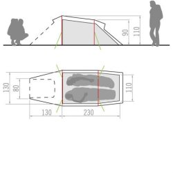 Vaude Arco Telt - 2 Pers