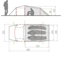 Vaude Arco XT Telt - 3 Pers