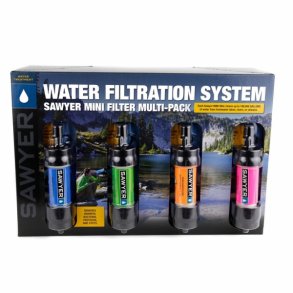 Sawyer MINI Vandfilter - 4 Pack Kit
